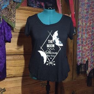 The Moon Shines For You Jeweled T-shirt